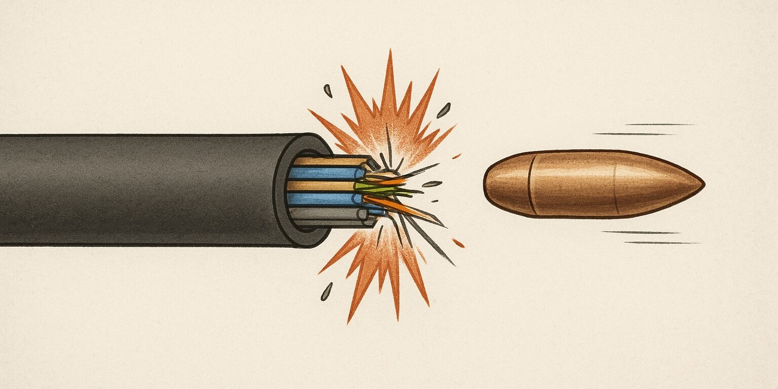 Szó szerint lelőtték több tízezer ezer ember internetét