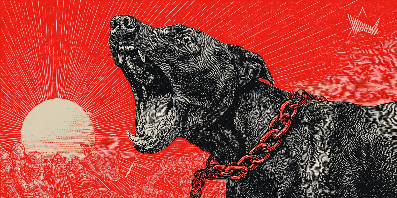 Nem Magyar Péter az első láncos kutya a propagandában