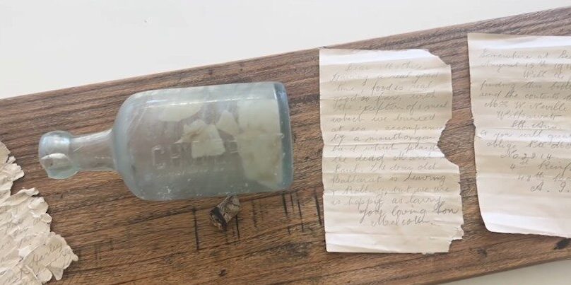 Első világháborús katonák üzeneteit mosta partra a tenger